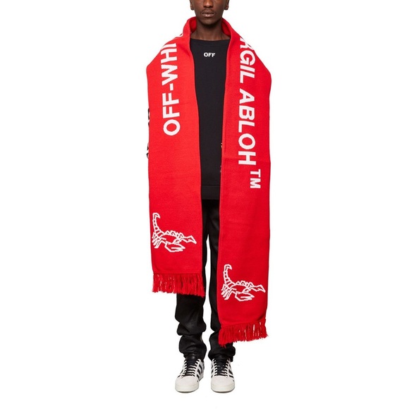 off white virgil abloh scorpion scarf SS2017 - Picture 1 of 5